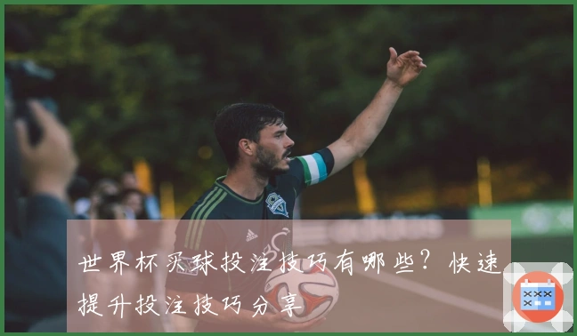 世界杯买球投注技巧有哪些？快速提升投注技巧分享